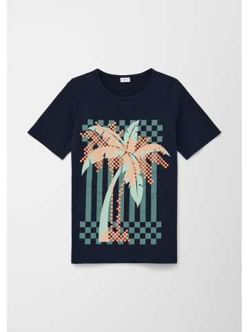 s.Oliver T-Shirt kurzarm in Blau