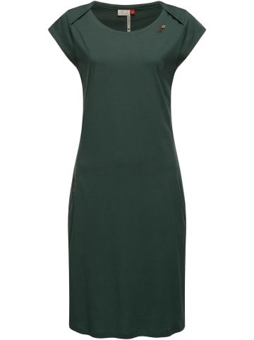 ragwear Sommerkleid Rivan Solid in Dark Green