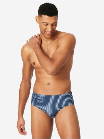 Schiesser Badehose Ocean Swim in Blau