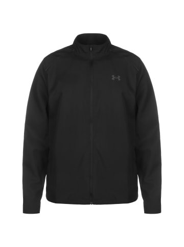 Under Armour Laufjacke Storm Run in schwarz / grau