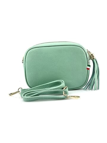 Florence Leder Umhängetasche Florence Tasche türkis ca. 21cm