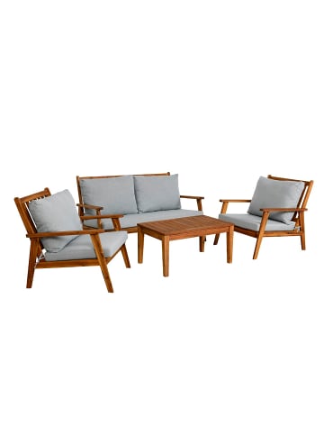 byLiving Garten Sofa-Set La Palma 4 tlg.  in Akazie / Grau