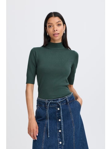 b. young Strickpullover BYMMORLA Slim fit in Green Gables