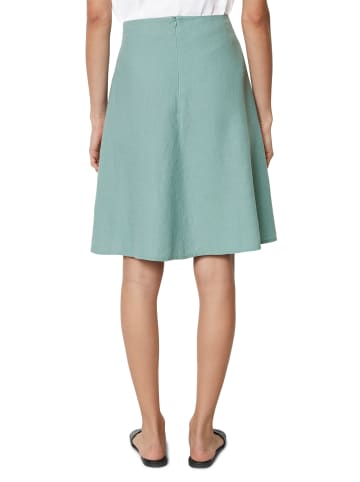 Marc O'Polo Ausgestellter Leinen-Rock in soft teal