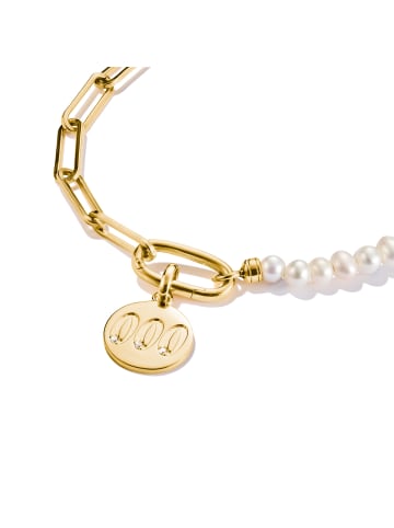 Thomas Sabo Charm-Anhänger in gold, weiß
