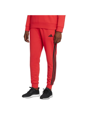 adidas Jogginghose Herren aus weichem French Terry Material in Rot