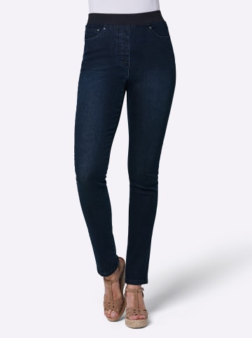creation L Jeans in dark blue