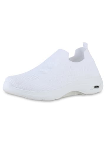 VAN HILL Slip Ons Christopher in Weiss
