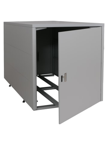 MCW 2er-Fahrradgarage P93, Hellgrau