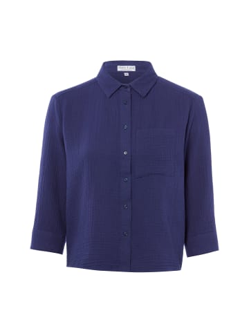 Marie Lund Hemdbluse in marine