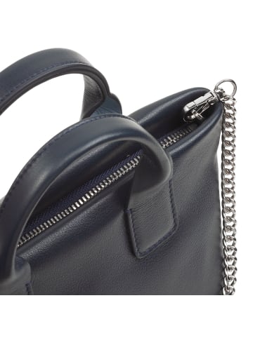 DuDu Ibiza Handtasche Leder 22 cm in navy