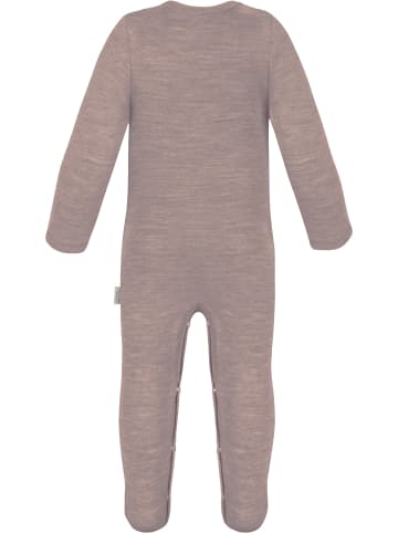 Normani Outdoor Sports Baby Merino Strampler Levin in Rosa