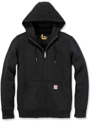 CARHARTT Hoodie "Clarksburg Full Zip 102788" in Schwarz