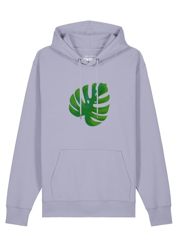 wat? Apparel Sweatshirt Monstera 2.0 in Lavender