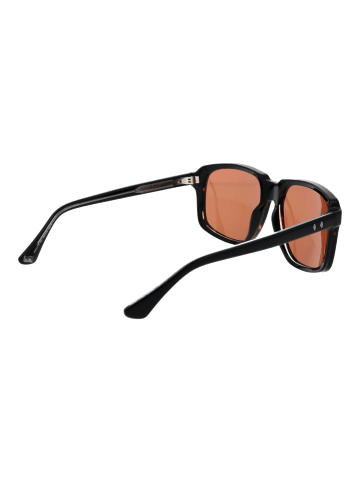 Web Männer Sonnenbrille Quadratisch Braun