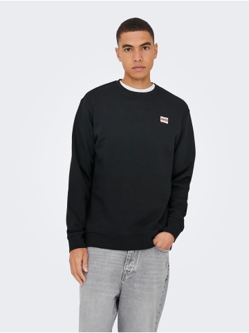 ONLY & SONS Sweatshirt in Jet Black