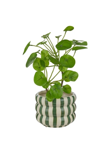 Butlers Blumentopf HOOP Streifen in Grün
