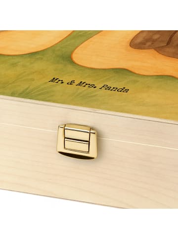 Mr. & Mrs. Panda Tee Box Schnecken Liebe Design mit Spruch in Weiß