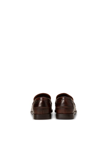 Marc O'Polo Penny-Loafer Model Fiona in Dark Cognac