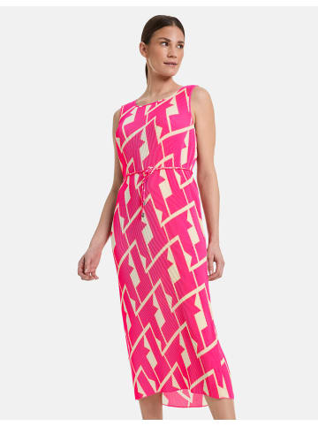 Gerry Weber Kleid Gewebe in Lila/Pink Druck