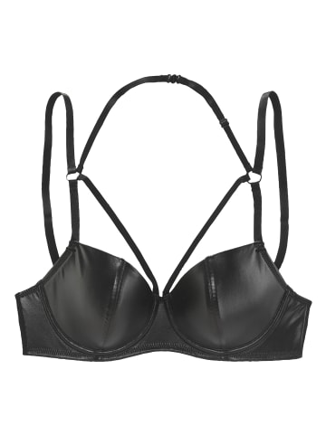 PETITE FLEUR GOLD Schalen-BH in schwarz