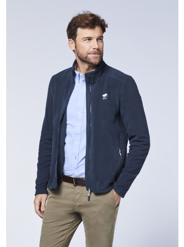 Polo Sylt Fleece-Jacke in Blau