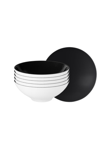Seltmann Weiden 6er Set Dessertschalen Life Fashion ø 14,6 cm in Glamorous Black