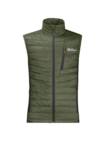 Jack Wolfskin Weste Routeburn Pro in Oliv