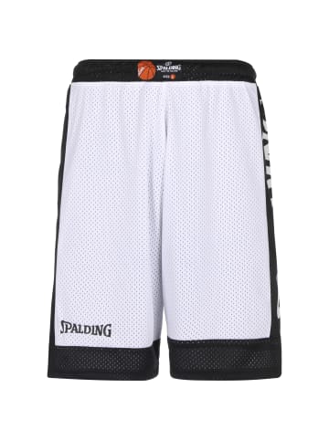 Spalding Shorts Reversible in schwarz / weiß