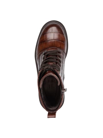 Tamaris Stiefelette in COGNAC CROCO