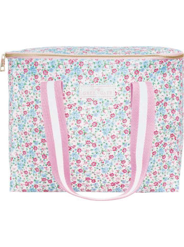 Greengate Greengate Kühltasche LOUISA Weiß mit Blumen Muster 32x20 cm