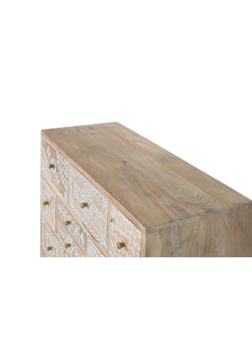 Giner y Colomer Kommode mit zehn Schubladen aus Mangoholz in Brown