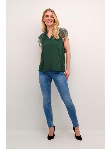 Cream Kurzarm-Bluse CRNola Straight fit in Ponderosa Pine