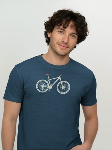 GreenBomb Loom Bike Mountain in Blue Pine
