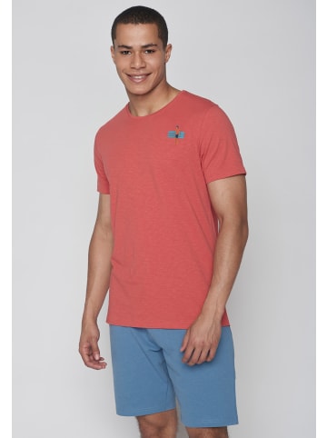 GreenBomb T-Shirt Lifestyle Airbed in Sonnenrot