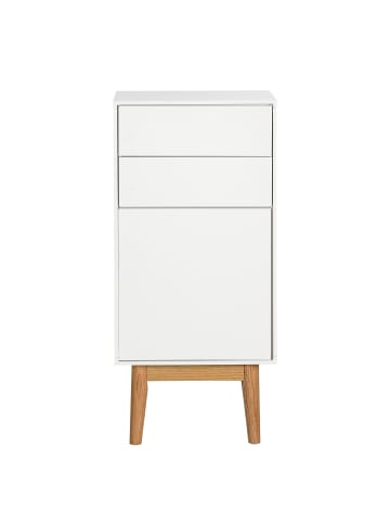 home24 Unterschrank LINDHOLM 2 Schubladen in Weiß