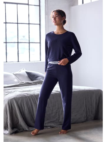 Copenhagen Studios Pyjamahose in dunkelblau