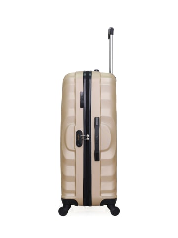 Hero Großer Hartschalenkoffer LAGOS in Beige (95L)