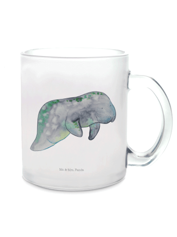 Mr. & Mrs. Panda Tasse Seekuh Chillen ohne Spruch in Transparent