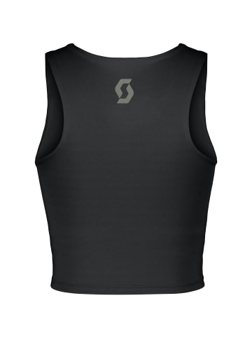 SCOTT W ENDURANCE CROP TOP in Schwarz
