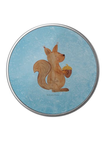 Mr. & Mrs. Panda Dose Eichhörnchen Weihnachtszeit ohne Spruch in Eisblau