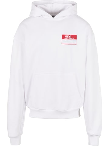 Mister Tee Kapuzenpullover in white