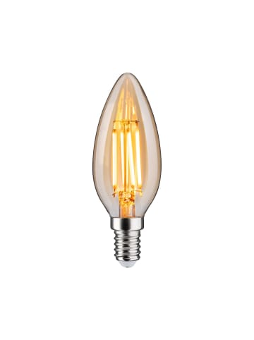 paulmann LED 1879 gold Kerze E14 450lm 4,9W 1800K 3step dim F