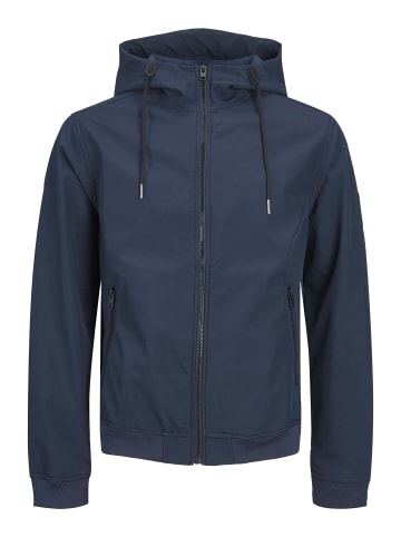 JACK & JONES PLUS Softshell Jacke in Navy Blazer