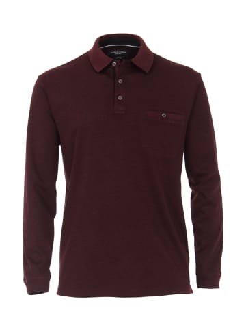 CASAMODA Polo-Shirt in Dunkelrot