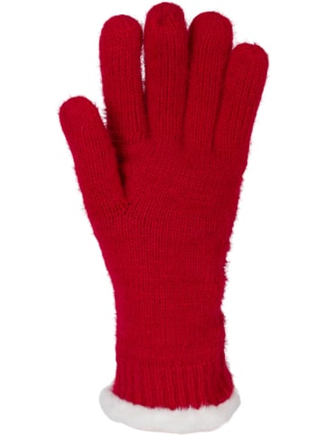 styleBREAKER Strickhandschuhe in Rot