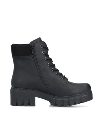 rieker Schnürstiefelette in schwarz