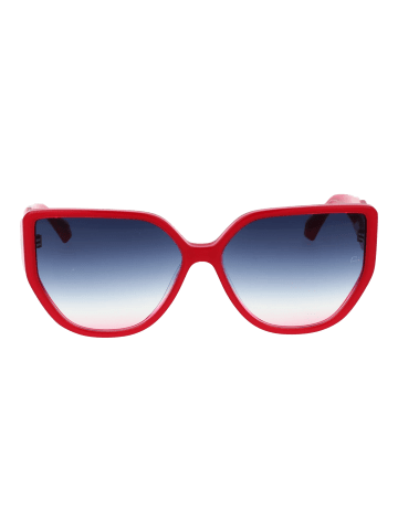 Ana Hickmann Damen Sonnenbrillen Schmetterling Rosa