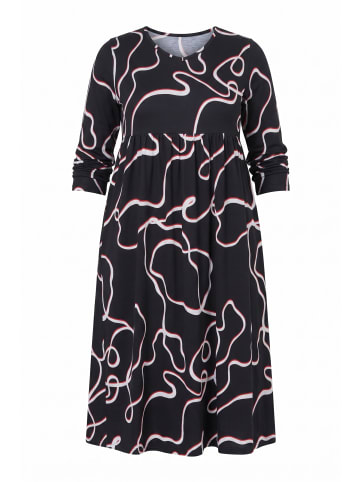 Ulla Popken Kleid in schwarz