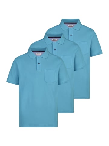 Redmond Poloshirt Basic in Türkis
